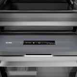 ZLINE 18 in. 8.6 cu. ft. Left Hinge Column Freezer in Stainless Steel with Graphite Gray Interior (RCFVL-304-18)