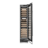 ZLINE 18 in. 9.0 cu. ft. Triple Zone 68 Bottle Right Hinge Column Wine Cooler in Stainless Steel (RCWVR-304-18)