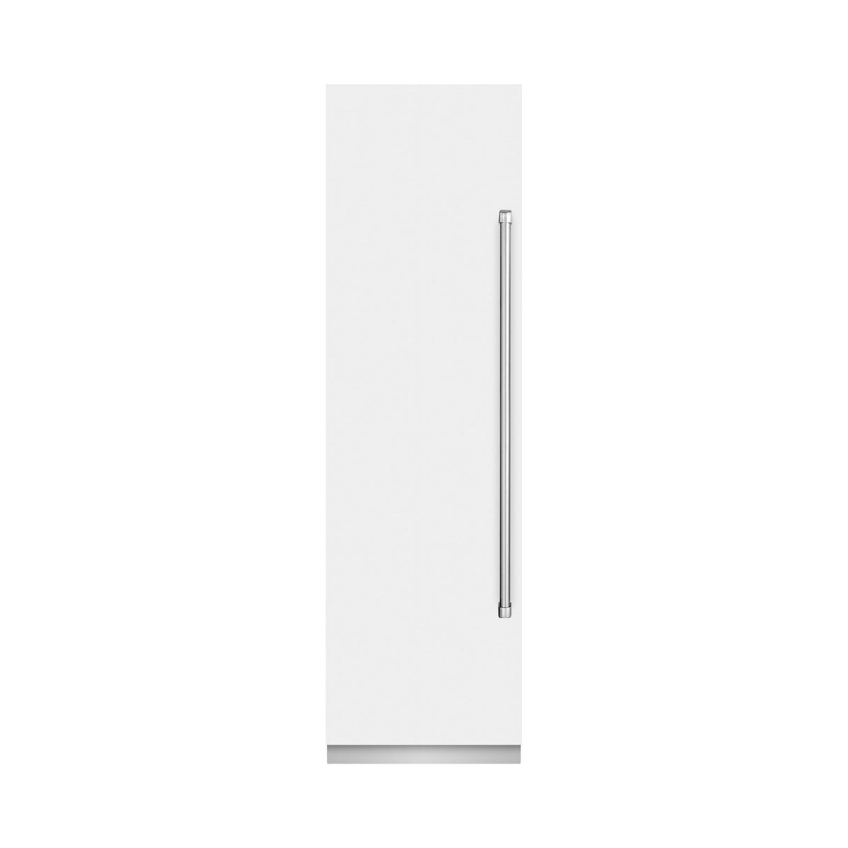 ZLINE 24 in. 12.4 cu. ft. Column Freezer in White Matte with Graphite Gray Interior (RCFV-WM-24)