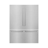 ZLINE 60 in. Refrigerator Panels in Satin Stainless Steel for a 60 in. Built-in Refrigerator (RPBIV-SN-60)