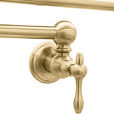 ZLINE Rembrandt Pot Filler in Champagne Bronze (REM-FPF-CB)