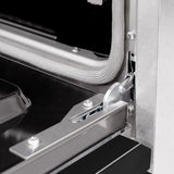 ZLINE 30 in. 4.2 cu. ft. Classic Gas Range with 4 Burner Cooktop and Convection Gas Oven in Satin Stainless Steel with Black Matte Door (CGRS-BLM-30)