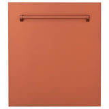ZLINE 24" Tallac Dishwasher Panel in Copper with Traditional Handle (DPV-C-24)