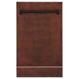 ZLINE 18" Tallac Dishwasher Panel in Hand-Hammered with Traditional Handle (DPV-HH-18)