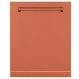 ZLINE 24" Monument Dishwasher Panel in Copper with Traditional Handle (DPMT-C-24)
