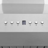 ZLINE 48" Ducted Wall Mount Range Hood in Fingerprint Resistant Stainless Steel (8KF2S-48)
