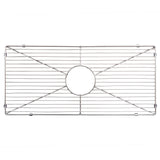 ZLINE 24 in. Venice Farmhouse Apron Front Reversible Single Bowl Fireclay Kitchen Sink with Bottom Grid in White Matte (FRC5120-WM-24)