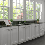 ZLINE 24 in. Rome Dual Mount Single Bowl Fireclay Kitchen Sink with Bottom Grid in White Matte (FRC5123-WM-24)