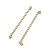 ZLINE Autograph Edition Champagne Bronze Traditional Handles (Set of 4) for Counter-Depth and Standard-Depth Refrigerators (RFMHZ-36-CB)