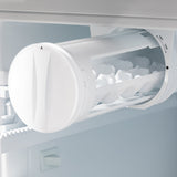 ZLINE Autograph Edition 36 in. 22.5 cu. ft. Counter-Depth French Door Refrigerator with Ice Maker in Fingerprint-Resistant Stainless Steel and Polished Nickel Helix Handles (RFMZ-36-KPN)