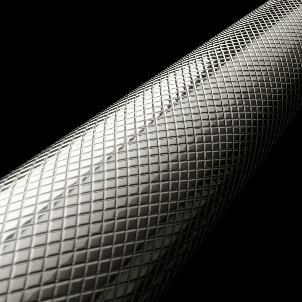 ZLINE Autograph Edition 36 in. 21.6 cu. ft. Counter-Depth French Door Refrigerator with Water and Ice Dispenser in Fingerprint-Resistant Stainless Steel with Polished Nickel Helix Handles (RFMZ-W-36-KPN)