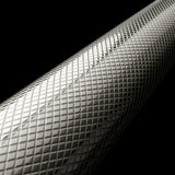 ZLINE Autograph Edition 36 in. 21.6 cu. ft. Counter-Depth French Door Refrigerator with Water and Ice Dispenser in Fingerprint-Resistant Stainless Steel with Polished Nickel Helix Handles (RFMZ-W-36-KPN)