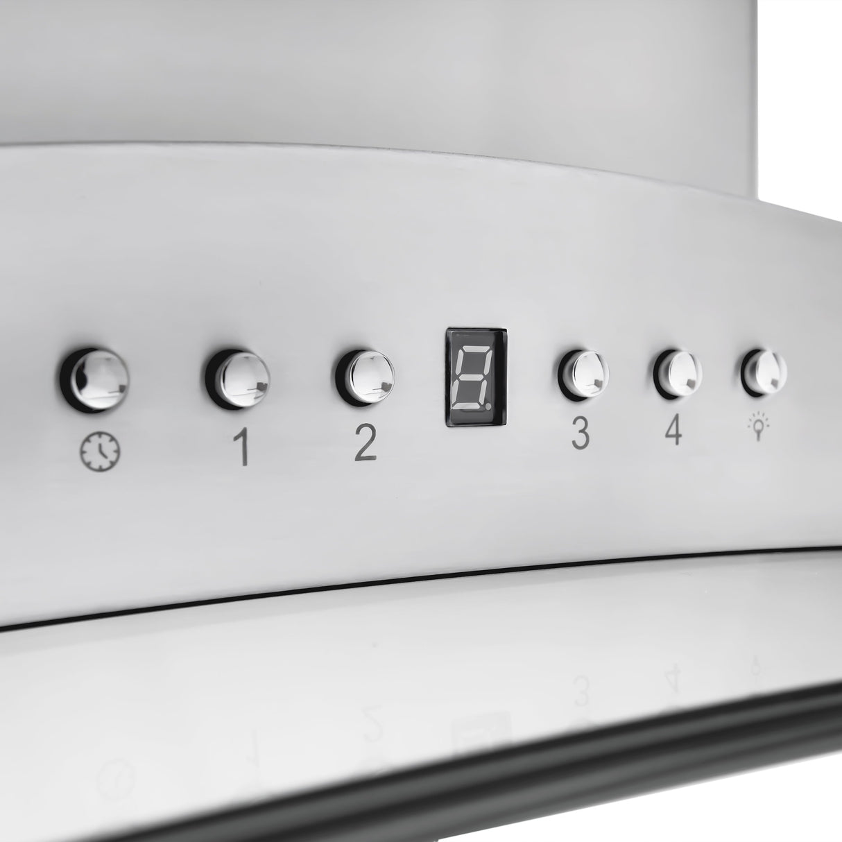 ZLINE 36" Convertible Vent Island Mount Range Hood in Stainless Steel & Glass (GL9i-36)
