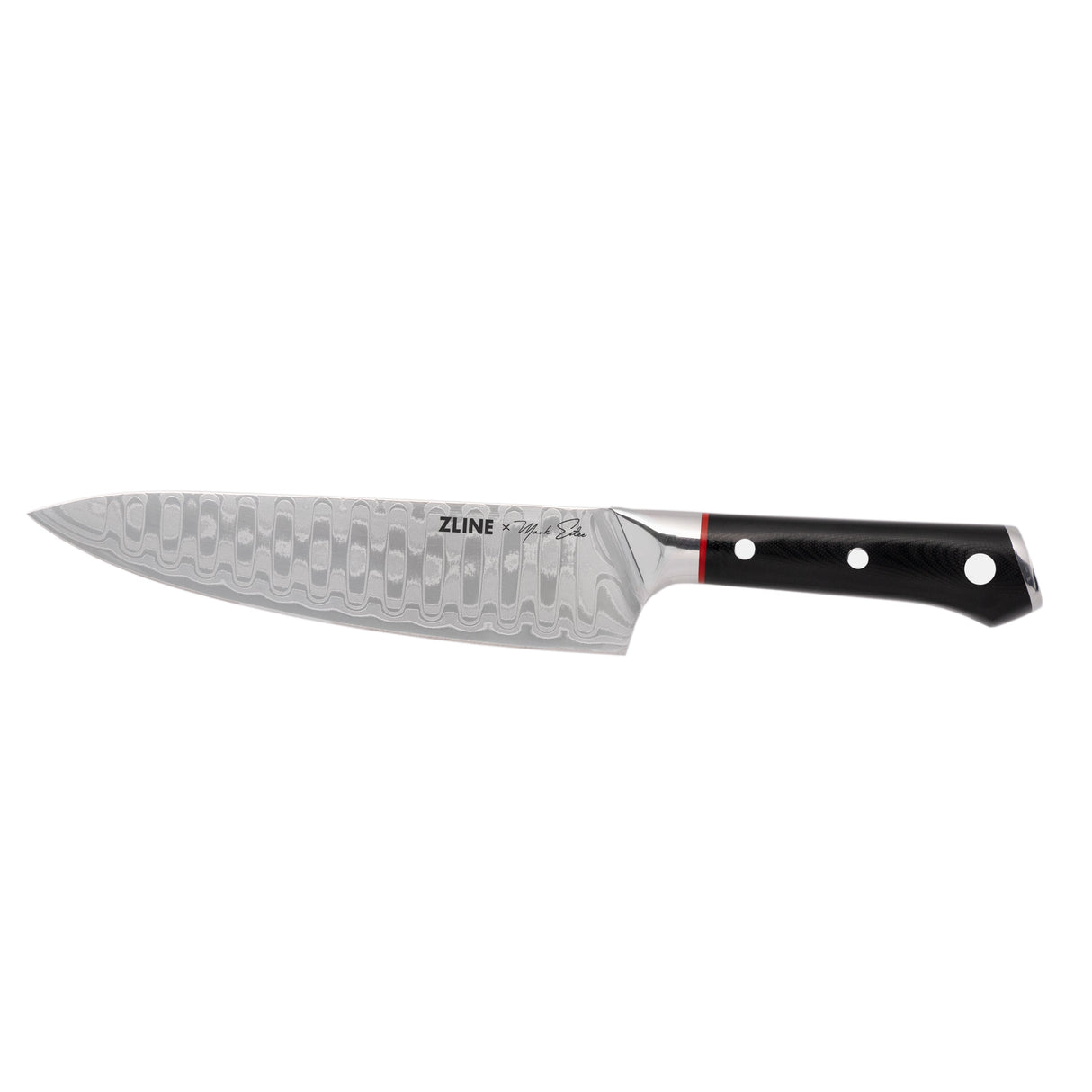 ZLINE Mark Estee 8 in. Professional Japanese Damascus Steel Chef Knife (KCKT-ME-JD)