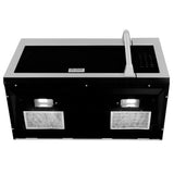 ZLINE 1.5 cu. ft. Over the Range Convection Microwave Oven in Stainless Steel with Traditional Handle and Sensor Cooking (MWO-OTR-H-30)