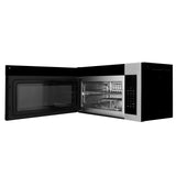 ZLINE 1.5 cu. ft. Over the Range Convection Microwave Oven in Stainless Steel with Traditional Handle and Sensor Cooking (MWO-OTR-H-30)