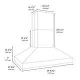 ZLINE 60 in. Island Mount Outdoor Grill Hood (GOi1-60)