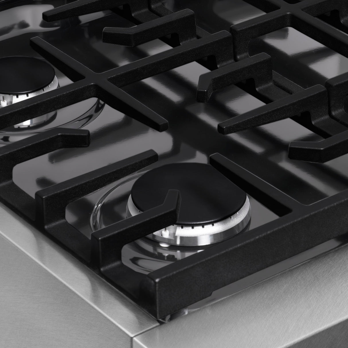 ZLINE 30 in. Paramount Gas Rangetop with 4 Burners and Porcelain Cooktop in Satin Stainless Steel (SRTS-30)