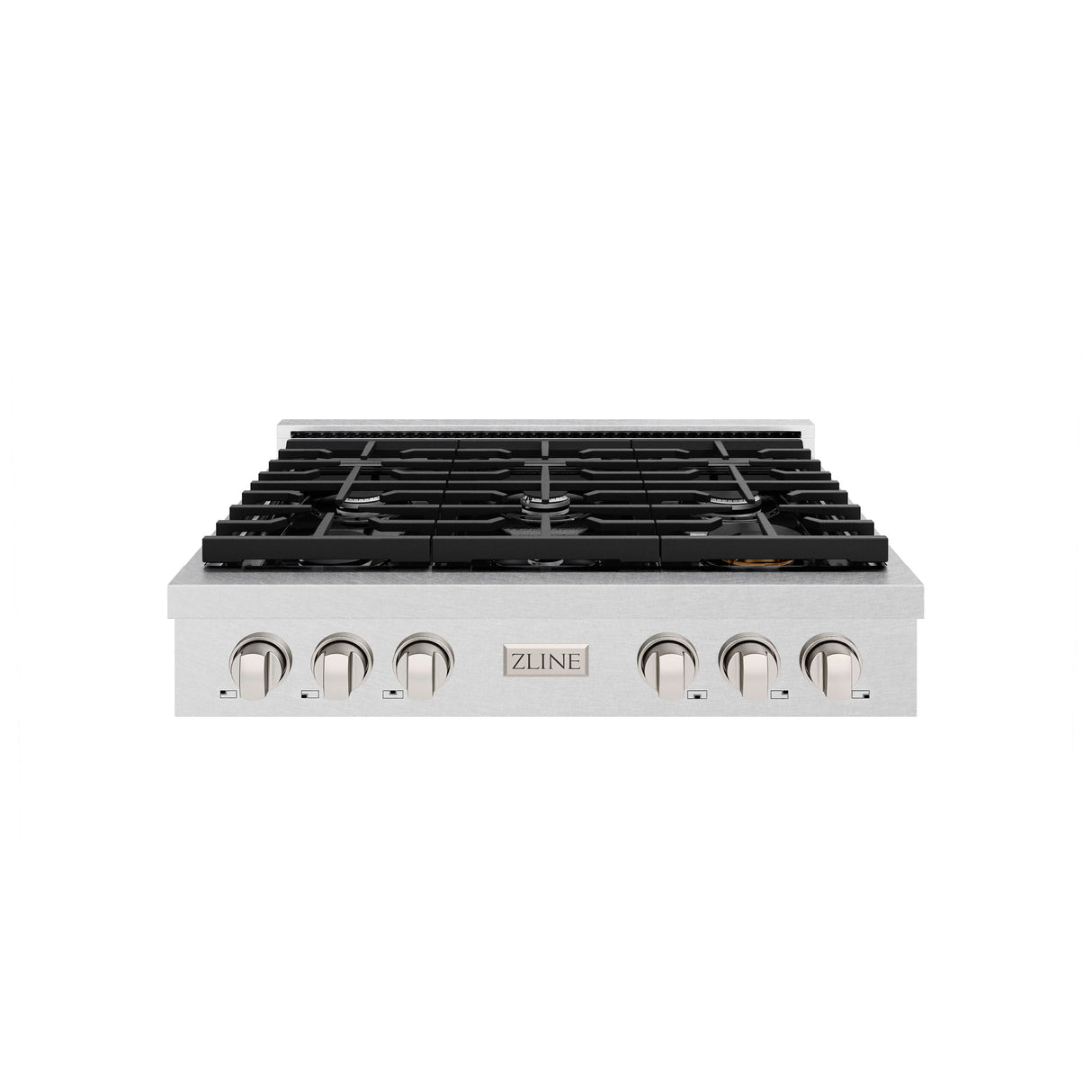 ZLINE 36 in. Paramount Gas Rangetop with 6 Burners and Porcelain Cooktop in Satin Stainless Steel (SRTS-36)