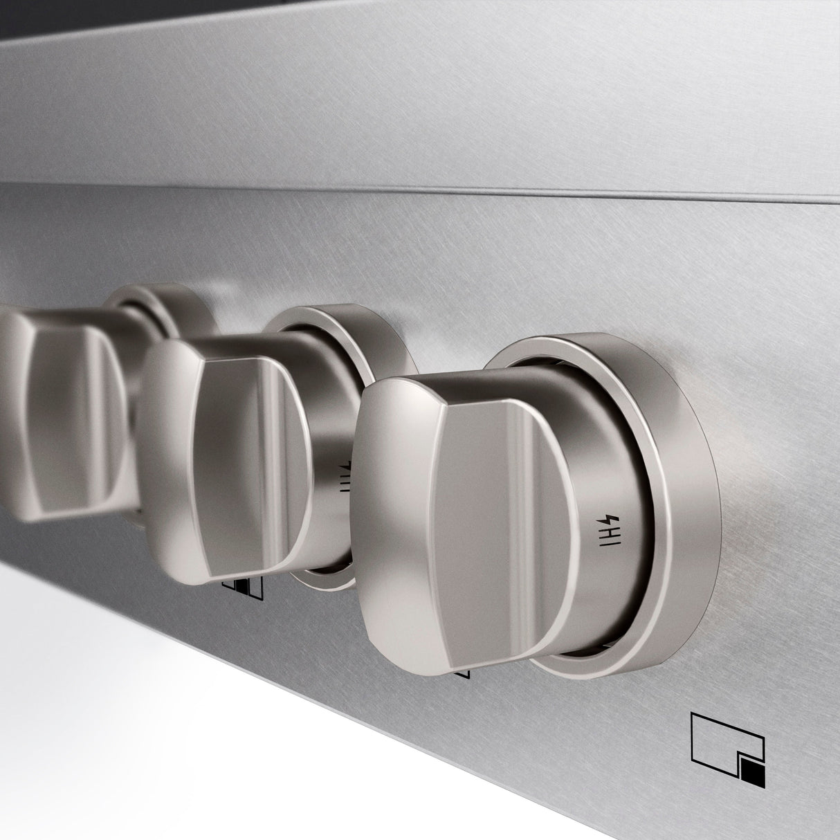 ZLINE 36 in. Paramount Gas Rangetop with 6 Burners and Porcelain Cooktop in Satin Stainless Steel (SRTS-36)