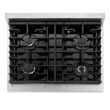 ZLINE 30 in. Paramount Gas Rangetop with 4 Burners and Porcelain Cooktop in Stainless Steel (SRT30)