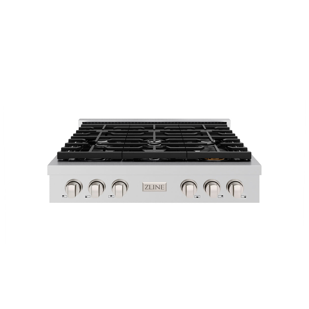 ZLINE 36 in. Paramount Gas Rangetop with 6 Burners and Porcelain Cooktop in Stainless Steel (SRT36)