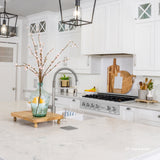 ZLINE 30 in. Legacy Gas Rangetop with 4 Brass Burners and Porcelain Cooktop in Satin Stainless Steel (RTS-BR-30)