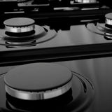 ZLINE 36 in. Legacy Gas Rangetop with 6 Burners and Porcelain Cooktop in Satin Stainless Steel (RTS-36)