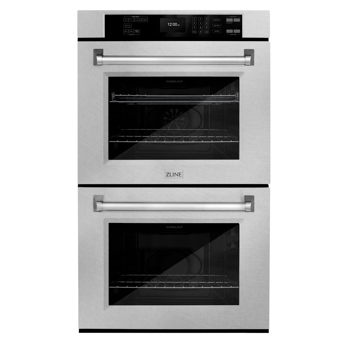 ZLINE 30 in. Professional True Convection Double Wall Oven with Air Fry and Self Clean in Satin Stainless Steel (WADS-30)