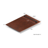 ZLINE 18" Tallac Dishwasher Panel in Hand-Hammered with Traditional Handle (DPV-HH-18)