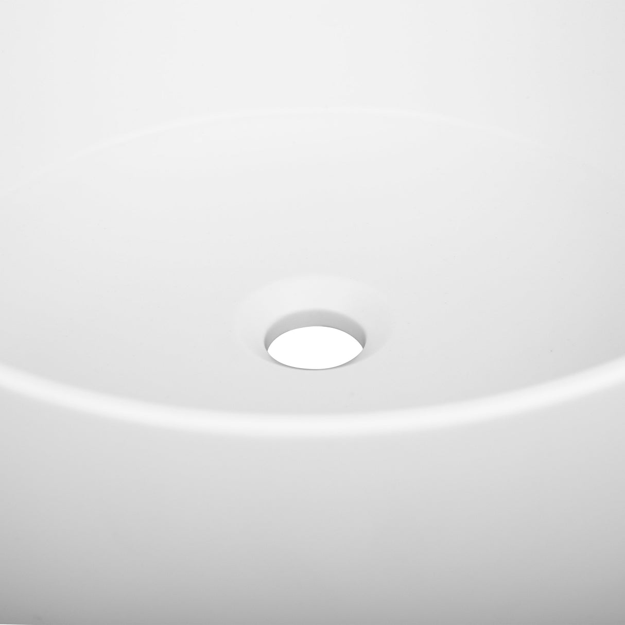 ZLINE 16 in. Siena Round Vessel Bath Sink in White Matte (SK-QVR-WM-16)