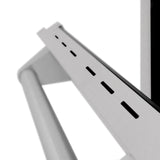 ZLINE 30 in. 4.0 cu. ft. Legacy Dual Fuel Range with 4 Burner Gas Cooktop and Electric Convection Oven in Stainless Steel with Satin Stainless Steel Door (RA-SN-30)