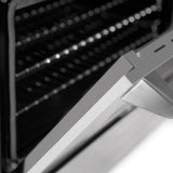 ZLINE 60 in. 7.4 cu. ft. Legacy Dual Fuel Range with 9 Burner Gas Cooktop and 2 Electric Convection Ovens in Stainless Steel with Satin Stainless Steel Doors (RA-SN-60)