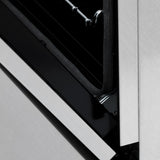 ZLINE 48 in. 6.0 cu. ft. Legacy Dual Fuel Range with 7 Burner Gas Cooktop and 2 Electric Ovens in Satin Stainless Steel (RAS-SN-48)