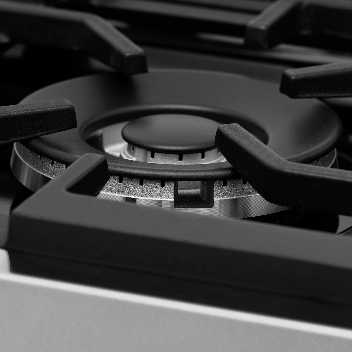 ZLINE 48 in. Legacy Gas Rangetop with 7 Burners and Porcelain Cooktop in Satin Stainless Steel (RTS-48)