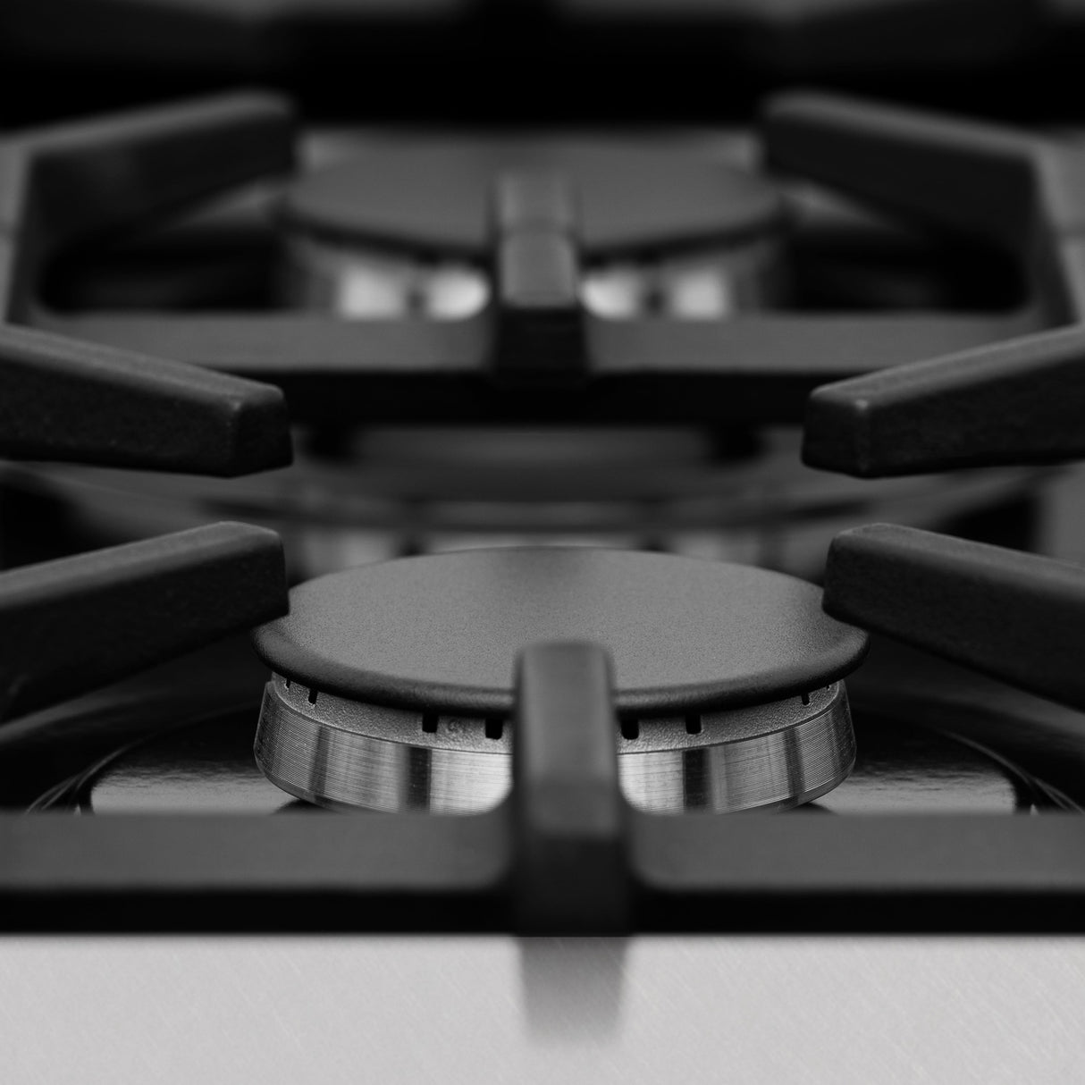 ZLINE 48 in. Legacy Gas Rangetop with 7 Burners and Porcelain Cooktop in Satin Stainless Steel (RTS-48)