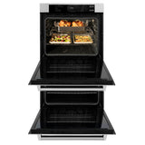 ZLINE 30 in. Professional True Convection Double Wall Oven with Air Fry and Self Clean in Satin Stainless Steel (WADS-30)