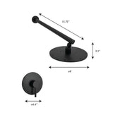 ZLINE Autograph Edition El Dorado Shower Faucet in Matte Black (ELD-SHF-MB)