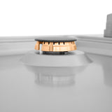ZLINE 30" Gas Cooktop with 4 Gas Brass Burners (RC-BR-30)