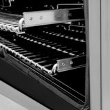 ZLINE 48 in. 6.0 cu. ft. Range with Natural Gas Stove and Natural Gas Oven in Stainless Steel (RG48)