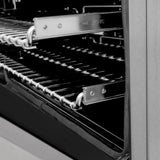 ZLINE 48 in. 6.0 cu. ft. Range with Natural Gas Stove and Natural Gas Oven in Fingerprint Resistant Stainless Steel (RGS-SN-48)