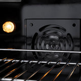 ZLINE 36 in. 5.2 cu. ft. Paramount Dual Fuel Range with 6 Burner Gas Cooktop and Electric Convection Oven in Stainless Steel (SDR36)