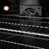 ZLINE Autograph Edition 30 in. 4.2 cu. ft. Paramount Induction Range with 4 Element Cooktop and Electric Convection Oven in Stainless Steel with Champagne Bronze Accents (SINRZ-30-CB)