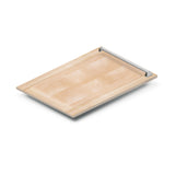 ZLINE 18" Tallac Dishwasher Panel in Unfinished Wood with Traditional Handle (DPV-UF-18)