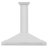 ZLINE 48 in. Convertible Stainless Steel Range Hood with Stainless Steel Handle (KB4STX-48)
