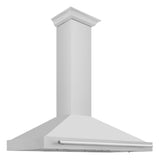 ZLINE 48 in. Convertible Stainless Steel Range Hood with Stainless Steel Handle (KB4STX-48)