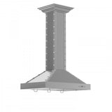 ZLINE 30 in. Designer Series Satin Stainless Steel Island Range Hood (KB2i-4SSXS-30)