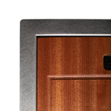 ZLINE 33 in. Garmisch Undermount Single Bowl Satin Stainless Steel Kitchen Sink with Bottom Grid and Accessories (SLS-33S)