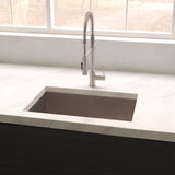 ZLINE 33 in. Meribel Undermount Single Bowl Satin Stainless Steel Kitchen Sink with Bottom Grid (SRS-33S)