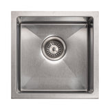ZLINE 15 in. Boreal Undermount Single Bowl Satin Stainless Steel Bar Kitchen Sink (SUS-15S)